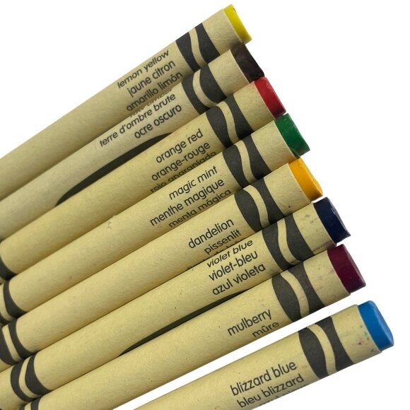 Crayola Limited Edition 8 Colors Crayons Set Back from Retirement Time Shortly - Picture 6 of 6